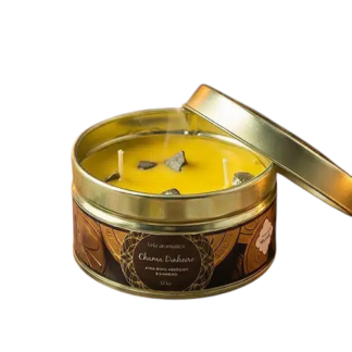 Vela Chama Dinheiro com Pirite | 120 g