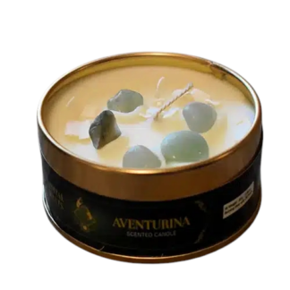 Vela de Aventurina – Minerais Aroma