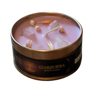 Vela de Quartzo Rosa – Minerais Aroma