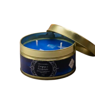 Vela Limpeza e Purificação com Selenite | 120 g