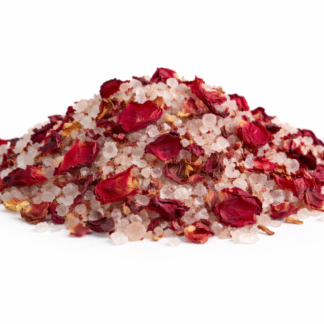 Banho de Sal e Rosa Vermelha