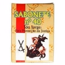 Sabonete 40 – São Jorge – Proteção da Justiça