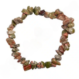 Pulseira de Unakite – Chip
