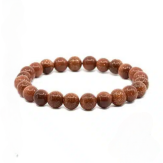 Pulseira de Pedra do Sol – Esferas 8 mm