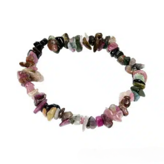 Pulseira de Turmalina Multicolorida – Chip